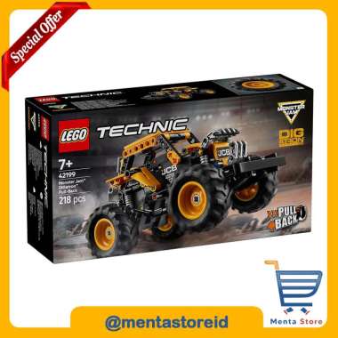 LEGO Technic 42199 Monster Jam DIGatron Pull-Back Truck Cars for Kids Play
