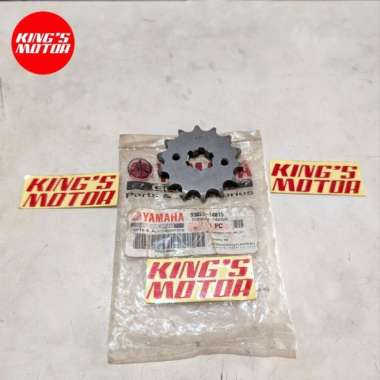 GEAR GIR DEPAN JUPITER MX NEW VIXION BYSON 14T 93822 14815 ASLI ORI ORIGINAL YGP YAMAHA