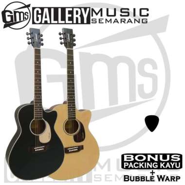 Gitar Akustik Elektrik Lakewood Equalizer Tuner Cowboy Prener New AKUSTIK MURAH Hitam