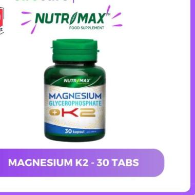 Nutrimax Vitamin Magnesium Glycerophosphate + K2 Mengandung Givomag Calcium Vitamin K2 Water Soluble