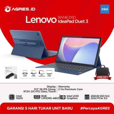 Lenovo IdeaPad Duet 3i 11IAN8 Touch | N200 8GB 256GB W11+OHS