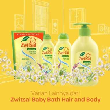 ZWITSAL BABY BATH Minyak telon,300mL