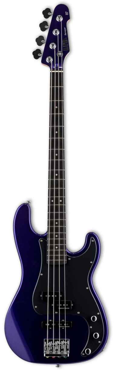 ESP LTD DARK METALLIC PURPLE - SURVEYOR87DMP Bass Elektrik