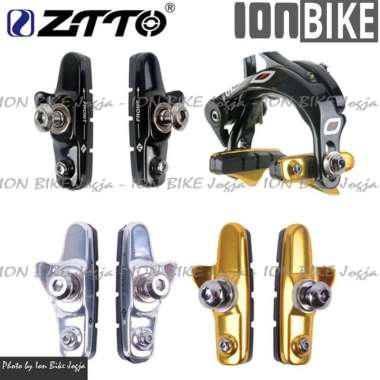 Karet Rem Sepeda Balap Ztto Ubrake Shoe U Brake Pad Alloy Catridge
