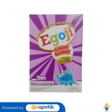 EGOJI CHEWY GUMMY RASA BLACKCURRANT 10 GUMMY BOX 5 SACHET
