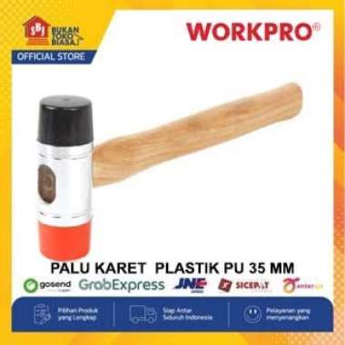 Workpro Palu Karet Plastik PU 35 mm Double Face Dead Blow Hammer W041053