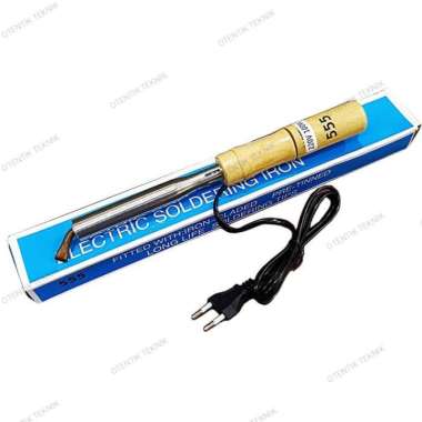 SOLDER LISTRIK GAGANG KAYU 100W / ALAT PATRI 100 W /SOLDERAN 100 WATT