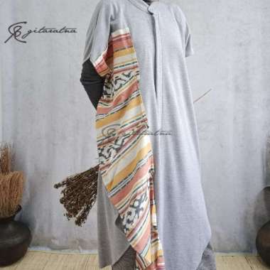 GITARATNA Dahayu Baju Tenun Tunik Wanita Varian Katumbiri