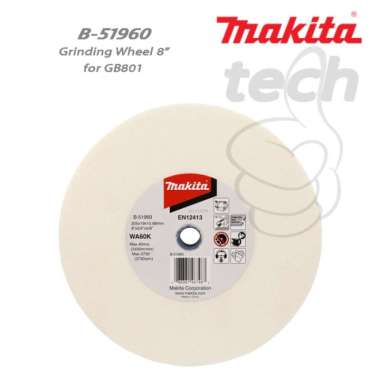 Mata Gerinda Duduk Batu Poles Grinding Wheel 8" Makita B-51960 for GB801