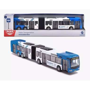 Mainan Anak - Miniatur Mobil Mobilan Bus / Bis Transjakarta Biru