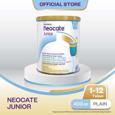Neocate Junior 400 g - Susu Formula Alergi Susu Sapi 1-12 Tahun