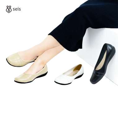 SEIS Astrid Sepatu Flatshoes Wanita 41 CREAM
