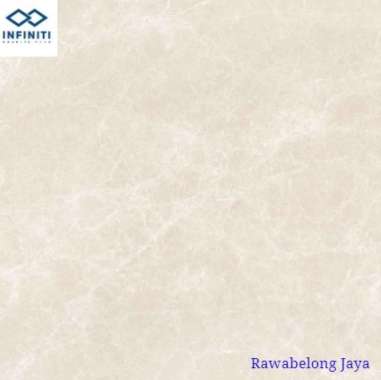 Infiniti Granit Tile 60x60 Marfil Cream (Glossy)