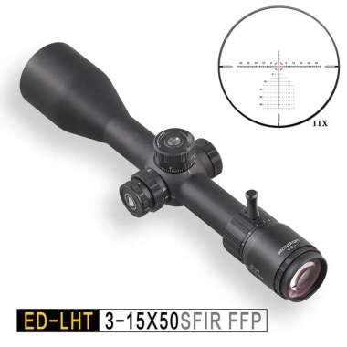 Telescope Teleskop Discovery ED-LHT GEN2 3-15X50SFIR FFP Zero Stop