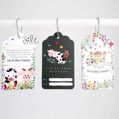 (HTIAD05) tag ucapan idul adha eid al adha lebaran kurban cute