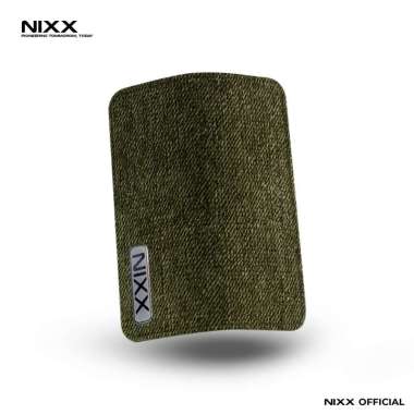 NIXX Accessories - Leather Sleeve Green Ponoma