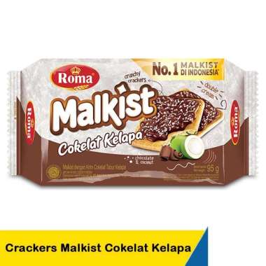 Malkist Roma Malkist Creacker Biskuit Keju coklat Capucino Cream Cracker All Variant CoklatKelapa