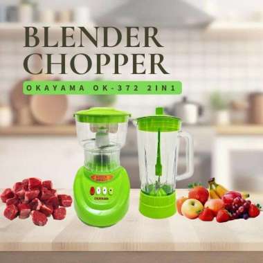 OKAYAMA BLENDER CHOPP ER 2in1 OK-372