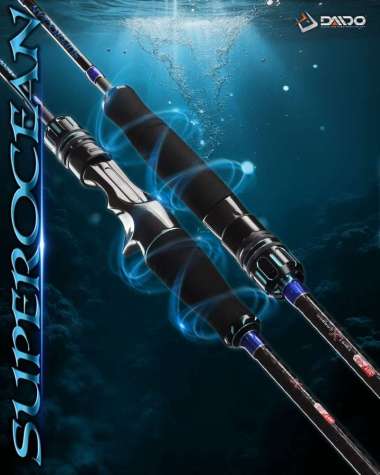 Daido - Joran Superocean Super Light Jigging 198 - Joran Pancing 198CM PE 0.4-1.0 BAITCASTING