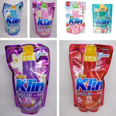SO Klin deterjen Cair 700 ml Pink