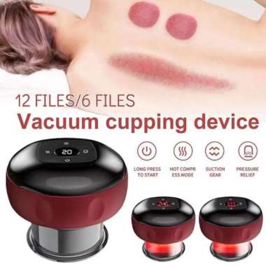 CUPPING New Bekam Cupping Massage Pemijat Bekam Vakum Terapi Magnet - ET-CUPPING