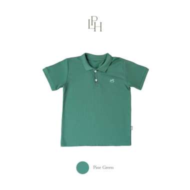 Little palmerhaus - Basic Polo 11.0 (Kaos Polo Anak) 3 YEARS PINE GREEN