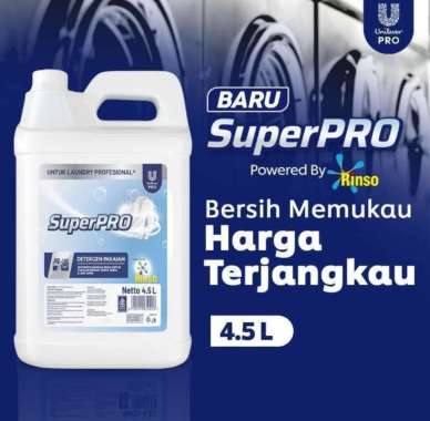 Rinso Superpro Deterjen Matic Cair Jerigen [4.5 L]