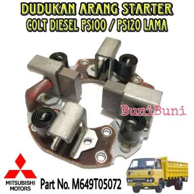 HOLDER STARTER PS100 / DUDUKAN - RUMAH CARBON BRUSH KUL ARANG STARTER MOBIL TRUK PS100 / PS120 LAMA