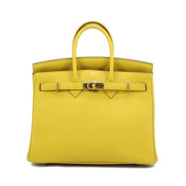 Hermès Birkin 25 Jaune Ambre Togo GHW I16078C