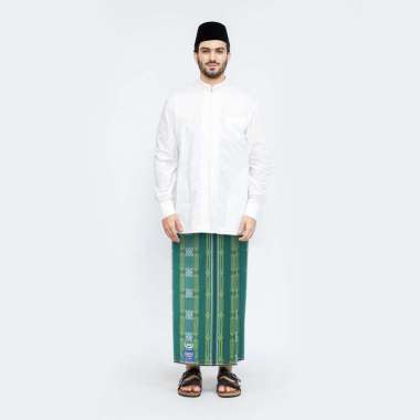 Sarung BHS Classic Gold Motif C44 DKB Hijau Tua 01