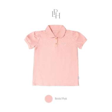 Little Palmerhaus - Emery Girl Top (Kaos Polo Anak Perempuan) 3 YEARS BRIDAL PINK