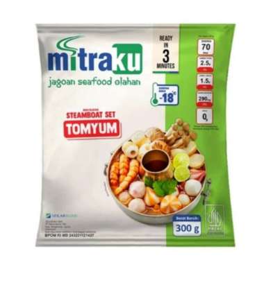Mitraku Steamboat Tomyum 300gr - Steamboat Instan