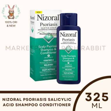 Nizoral Psoriasis Salicylic Acid Shampoo Conditioner ORI USA 325 ml