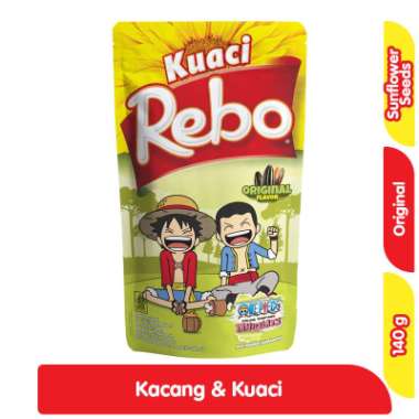 Rebo Kuaci Biji Bunga Matahari 140 g Original