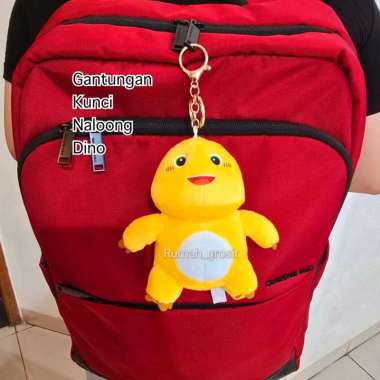 Gantungan Kunci Boneka Nailong Naloong Kuning Plush Dinosaurus Gemoy GANTUNGAN NAILONG