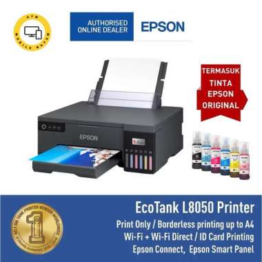 Printer EPSON L8050 L-8050 L 8050 Wifi Foto Card ID Pengganti L805