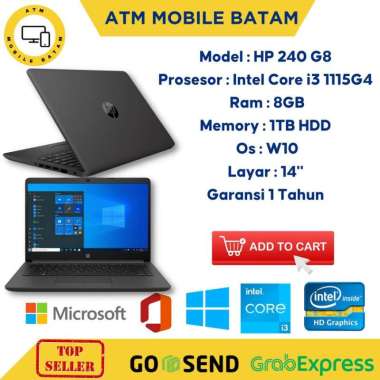 laptop hp 240 g8 i3 8gb