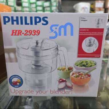 Chopper Blender Philips HR-2939 attachment HR2939 Tanpa mesin
