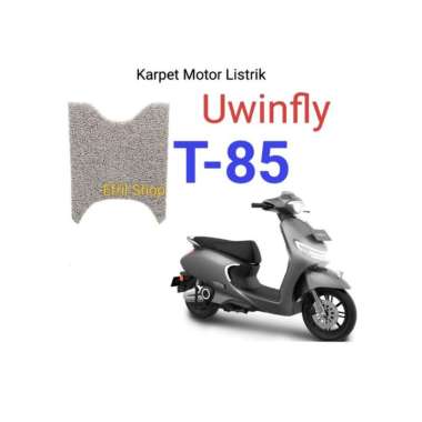 Karpet Sepeda Motor Listrik Uwinfly T85 atau Uwinfly T 85 Coklat