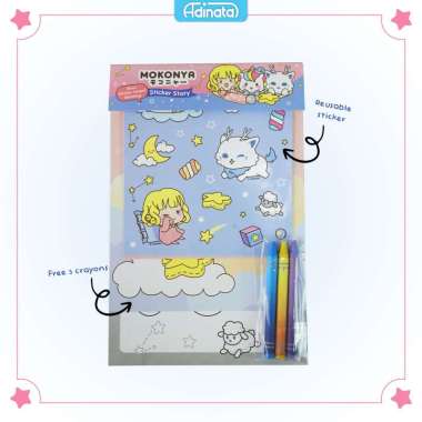 Mokonya Sticker Story Book 2550-6714 - Adinata / Stiker
