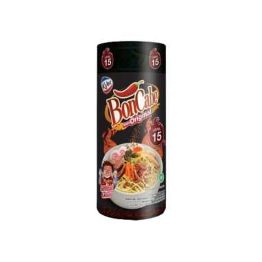 Boncabe Sambal Tabur Original Level 15 Botol 45 gr
