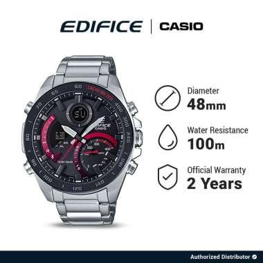Jam Tangan Pria Casio Edifice Analog Digital Original ECB-900DB-1ADR