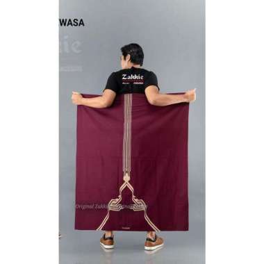 SARUNG SOROT PRIA POLOS DEWASA / SARUNG BATIK PALAIKAT / SARUNG WADIMOR AQS MERAH