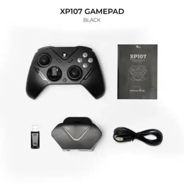 VortexSeries XP107 XP-107 Wireless Gamepad Tri Mode Connection 1000Hz Polling Rate Controller Joystick with Magnetic Charging Dock