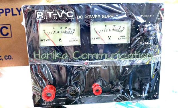 RTVC PV-3310 DC Power Supply 30A PV3310 Baru