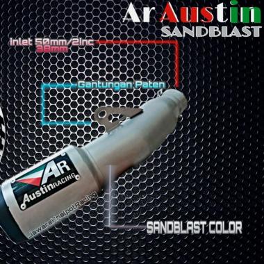Austin Racing Titan Look Slip On Gp1R Kawasaki Zx636/Zx6R R25 Mt25