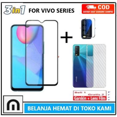 Tempered Glass Blue Light Vivo Y20 Y20a Y20i Y20s Y20G Y20sG Y20T Y12a Y12s Y11s Anti Gores Kaca Ful