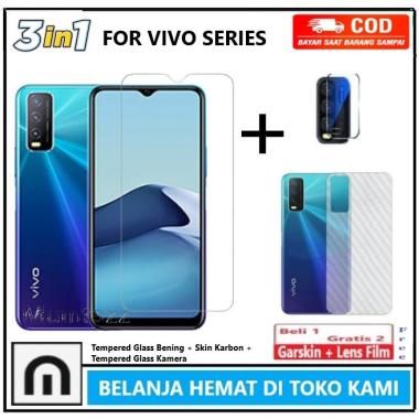 Tempered Glass Blue Light Vivo Y20 Y20a Y20i Y20s Y20G Y20sG Y20T Y12a Y12s Y11s Anti Gores Kaca Ful