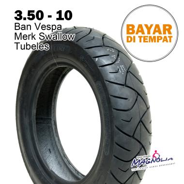 Ban Luar Vespa 3.50 Ring 10 Tubeless Gorilla Monkey Merk Swallow SC 102