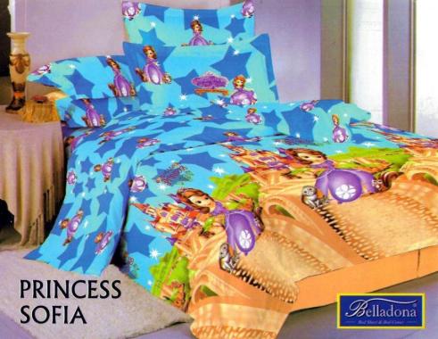 SALE Bedcover SET BELADONA KING180/QUEEN160 FITTED CVC SUPER QUEEN SOFIA